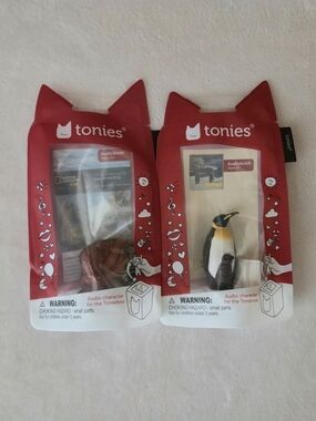 NIP National Geographic Tonies For Toniebox (Octopus and Penguin)